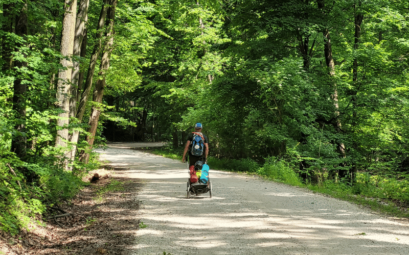 Jakobswege in Ungarn - Tag 3 - schattige Wälder