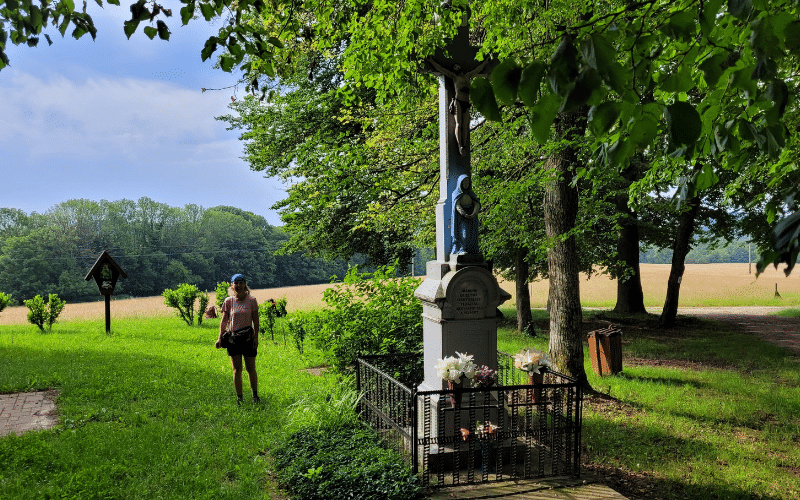 Jakobswege in Ungarn - Tag 3 - Rast an der Kapelle