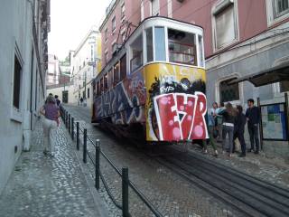 Portugal - Bergbahnen in Lissabon